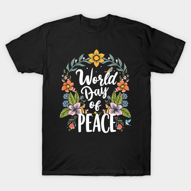 World Day of Peace T-Shirt by irfankokabi